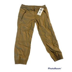 Polo Ralph Lauren Kids Boys Brown Khaki Cargo Jogger Pants Size  4/4T NEW